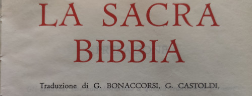 La Sacra Bibbia Ricciotti