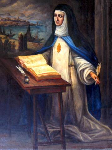 16 - Viaggio di Maria santissima per visitare santa Elisabetta.