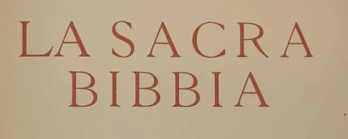 La Sacra Bibbia