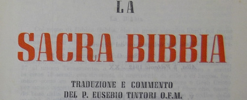 La Sacra Bibbia Eusebio Tintori