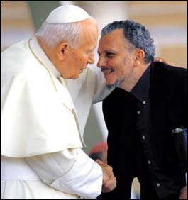 Udienza del Santo Padre Giovanni Paolo II agli iniziatori del Cammino Neocatecumenale e agli itineranti. 